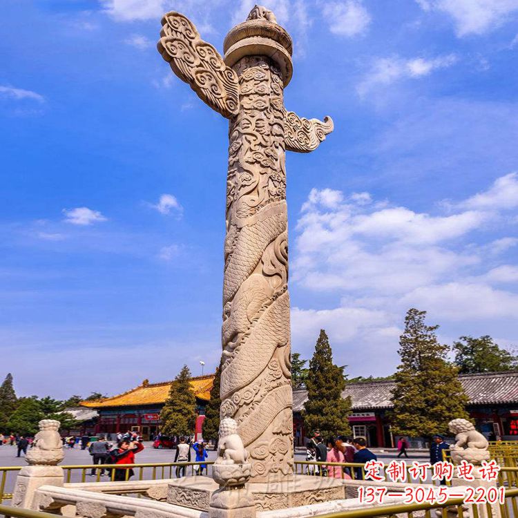 泰安中国华表柱-景区园林景观装饰柱