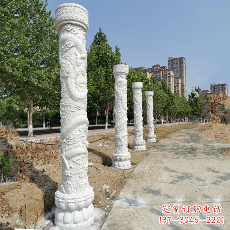 泰安中国龙柱雕刻