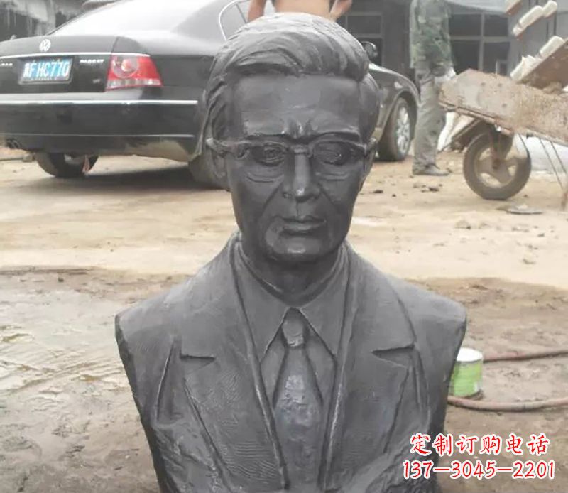 泰安中国名人胸像铜雕