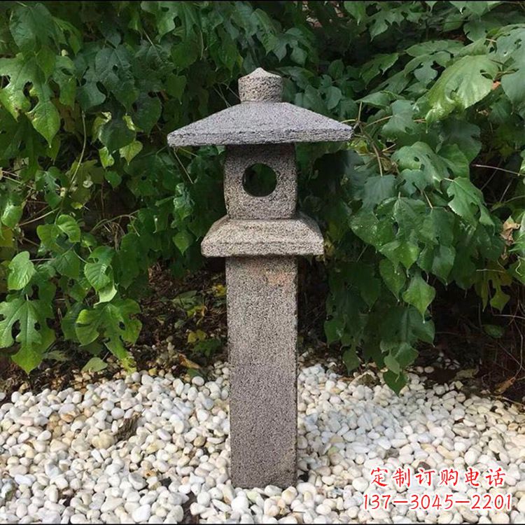 泰安中式复古园林石灯