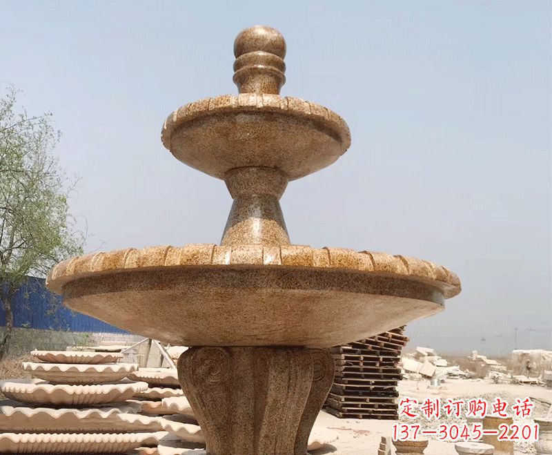 泰安中式石雕喷泉