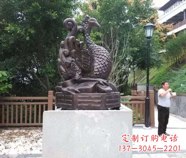 泰安朱雀神兽雕塑