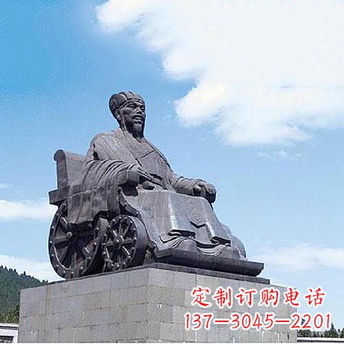 泰安诸葛亮雕像-三国著名人物历史名人雕塑