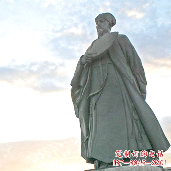 泰安诸葛亮雕塑-三国著名历史人物雕像