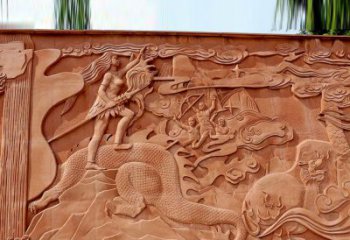 泰安中国远古文化浮雕