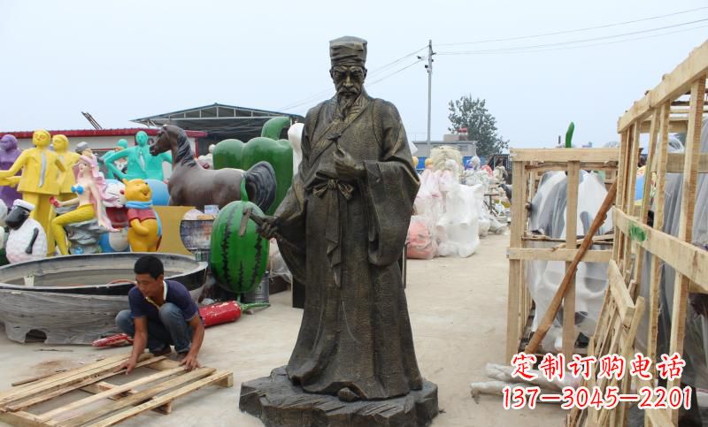 泰安铸铜李时珍雕塑