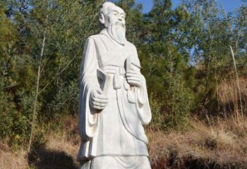 泰安祖冲之汉白玉石雕像-公园景区中国古代名人雕塑