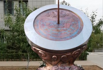 泰安日晷雕塑不锈钢