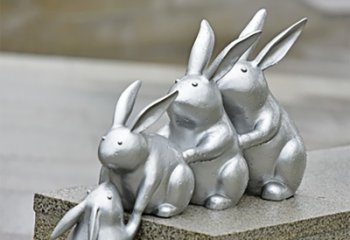 泰安兔子雕塑不锈钢
